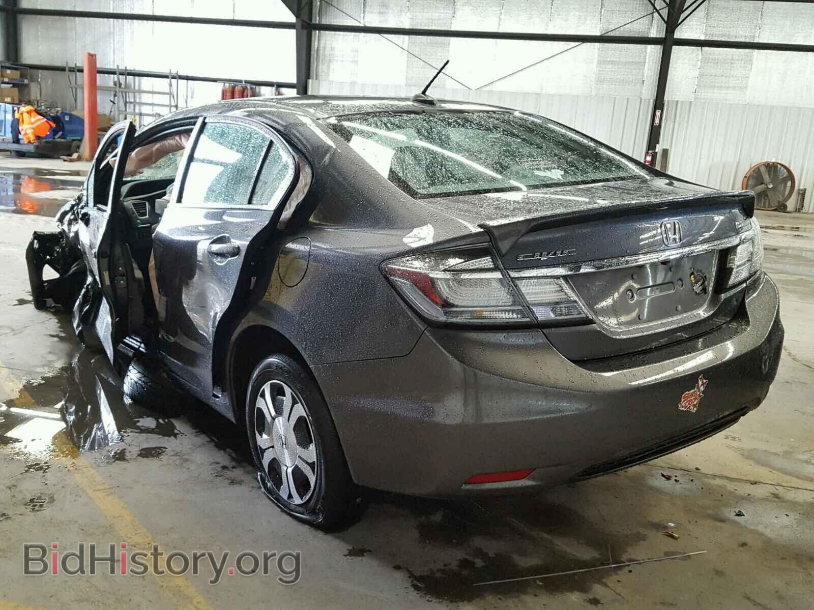 2013 HONDA CIVIC - VIN: 19XFB4F25DE201376 - Фото 3