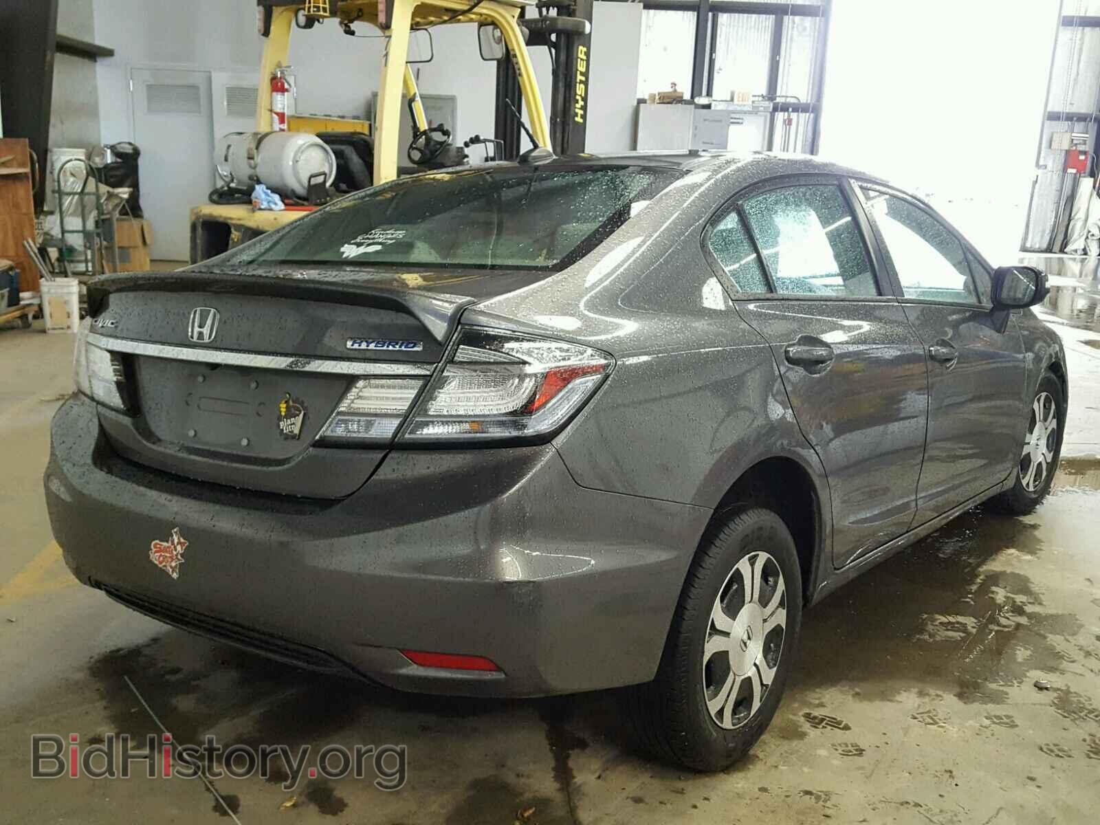 2013 HONDA CIVIC - VIN: 19XFB4F25DE201376 - Фото 4