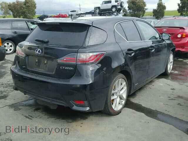 2014 LEXUS CT 200 - VIN: JTHKD5BH6E2177806 - Фото 4
