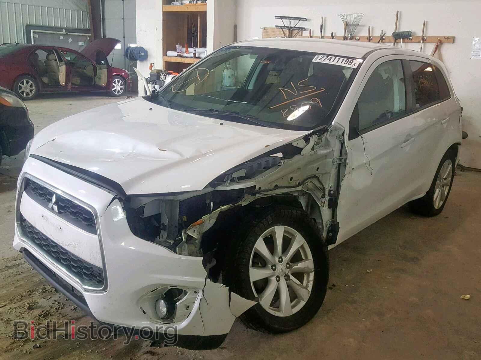 2013 MITSUBISHI OUTLANDER - VIN: 4A4AR3AU5DE018959 - Фото 2