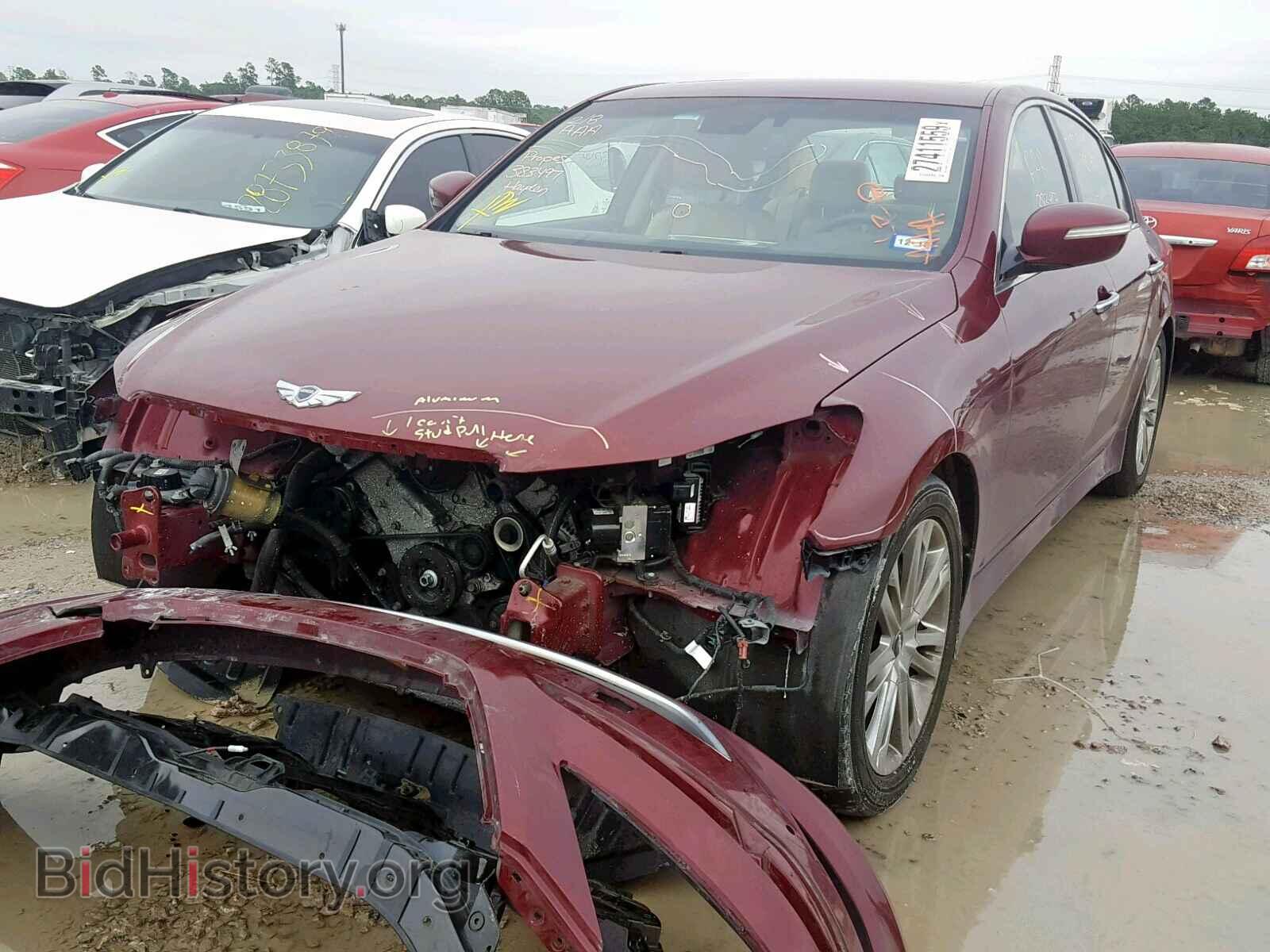 2012 HYUNDAI GENESIS - VIN: KMHGC4DDXCU194829 - Фото 2