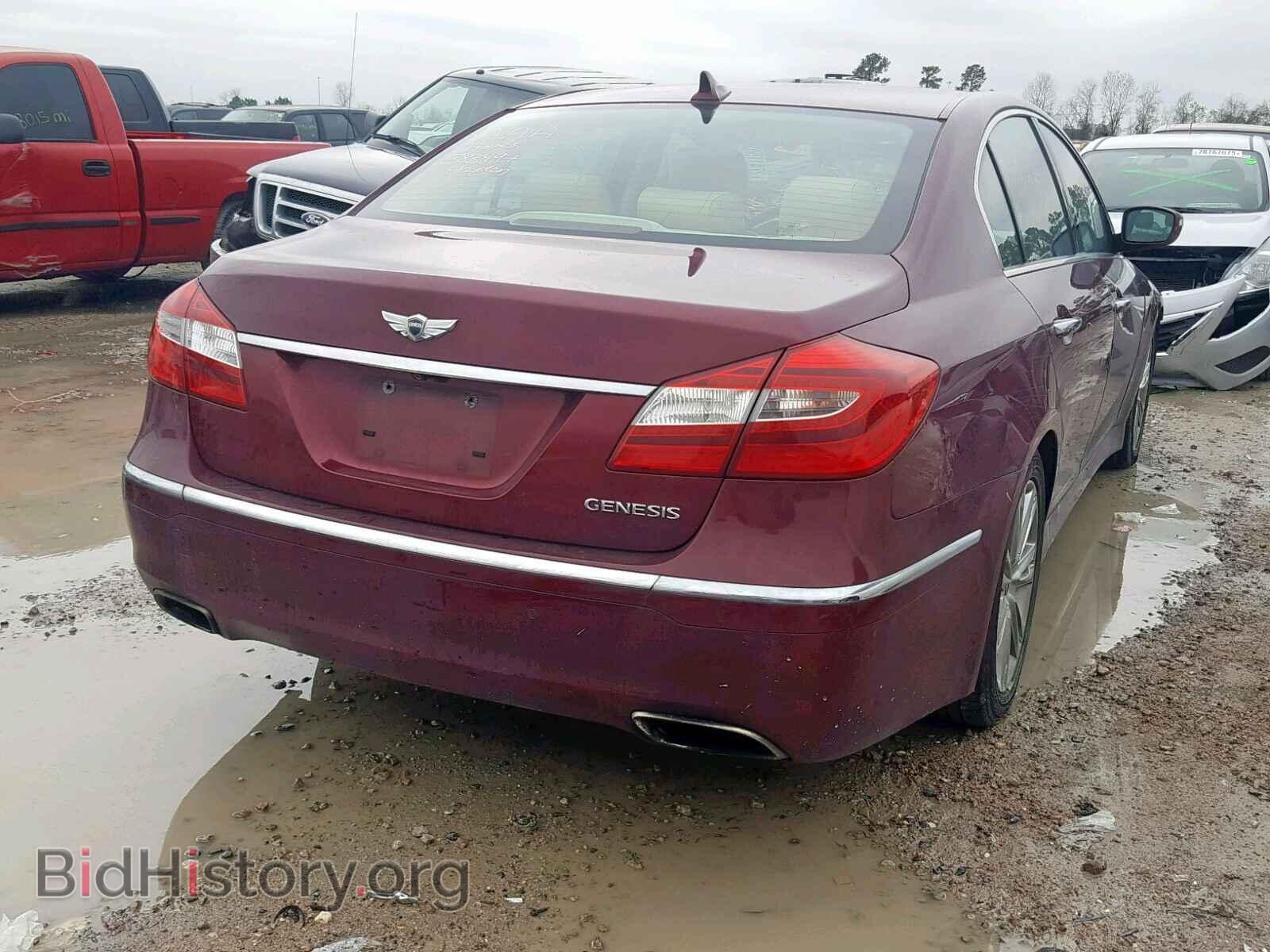 2012 HYUNDAI GENESIS - VIN: KMHGC4DDXCU194829 - Фото 4