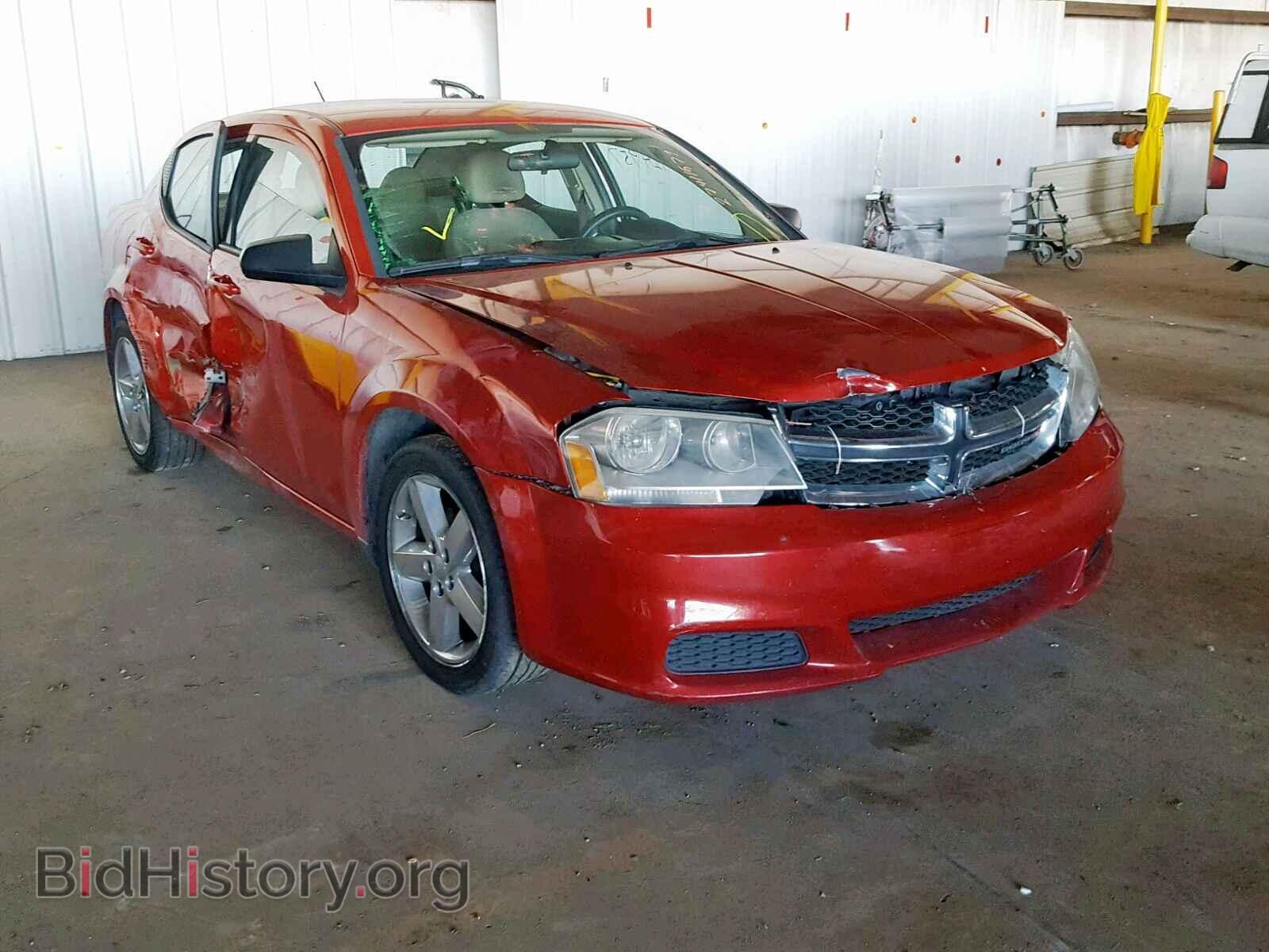 Photo 1C3CDZAB6DN688539 - DODGE AVENGER 2013