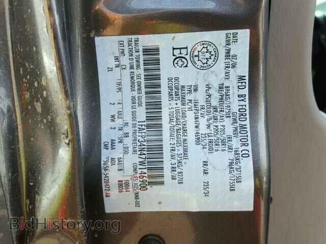 2007 FORD FOCUS - VIN: 1FAFP34N47W146900 - Фото 10