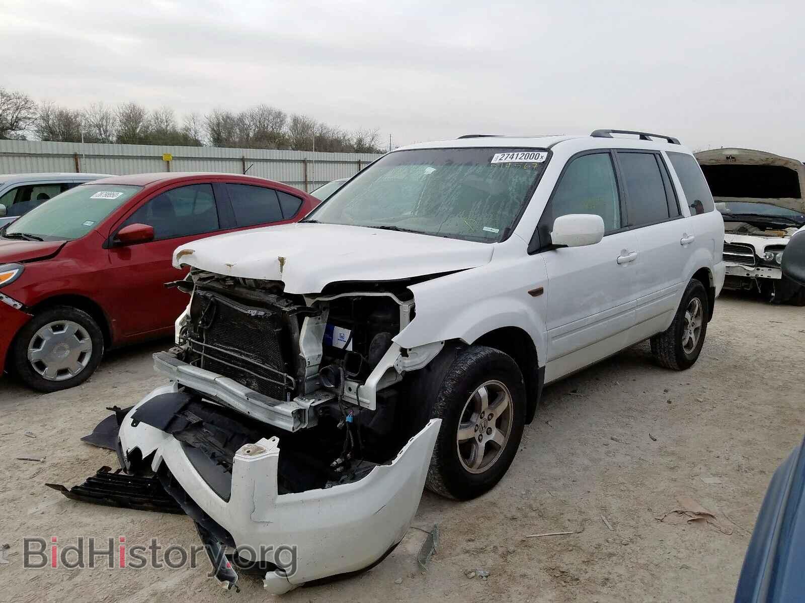 2007 HONDA PILOT - VIN: 2HKYF18567H514567 - Фото 2