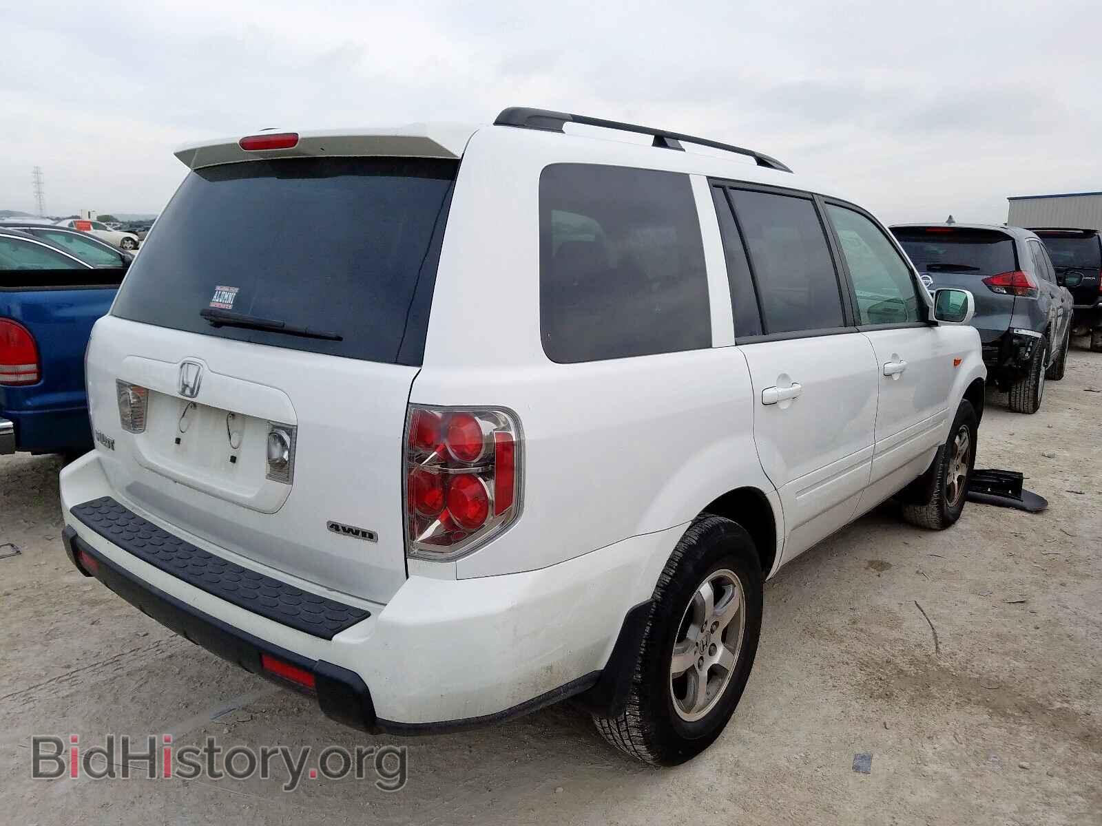 2007 HONDA PILOT - VIN: 2HKYF18567H514567 - Фото 4