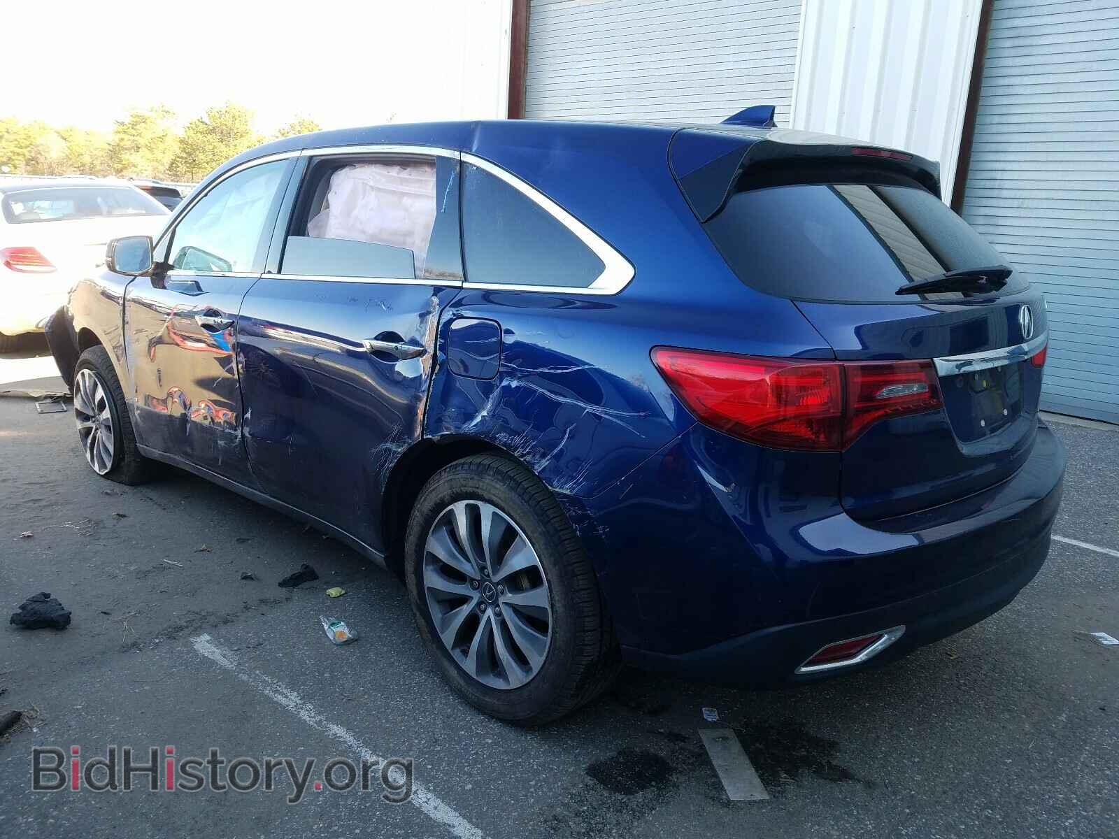 2015 ACURA MDX - VIN: 5FRYD4H43FB007815 - Фото 3