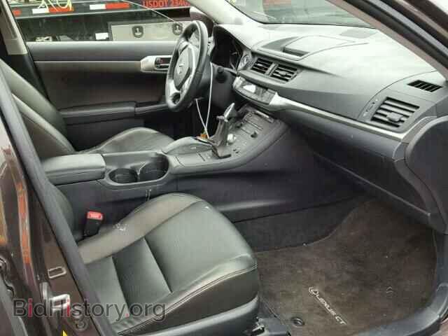 2012 LEXUS CT 200 - VIN: JTHKD5BH0C2118120 - Фото 5
