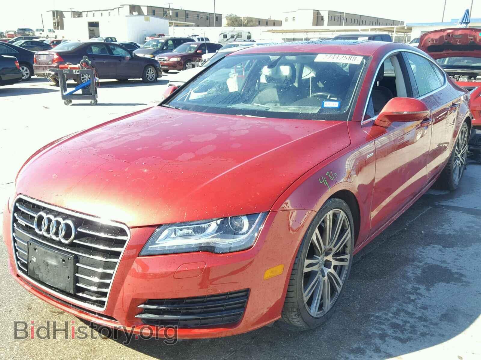 2012 AUDI A7 - VIN: WAUYGAFC2CN077575 - Фото 2