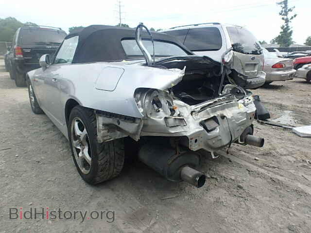 2002 HONDA S2000 - VIN: JHMAP11482T001825 - Фото 3