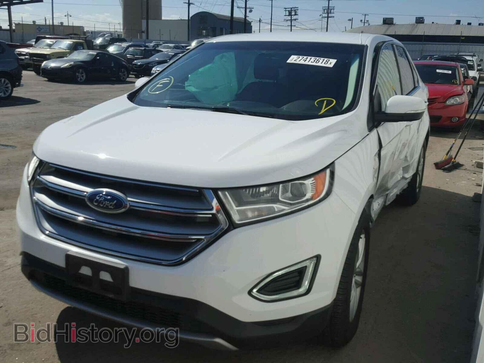 2015 FORD EDGE - VIN: 2FMTK3J85FBC34666 - Фото 2