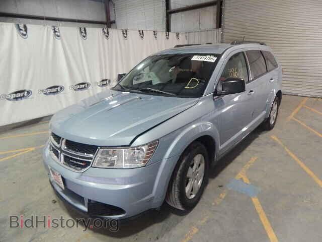 2013 DODGE JOURNEY - VIN: 3C4PDCAB0DT667017 - Фото 2