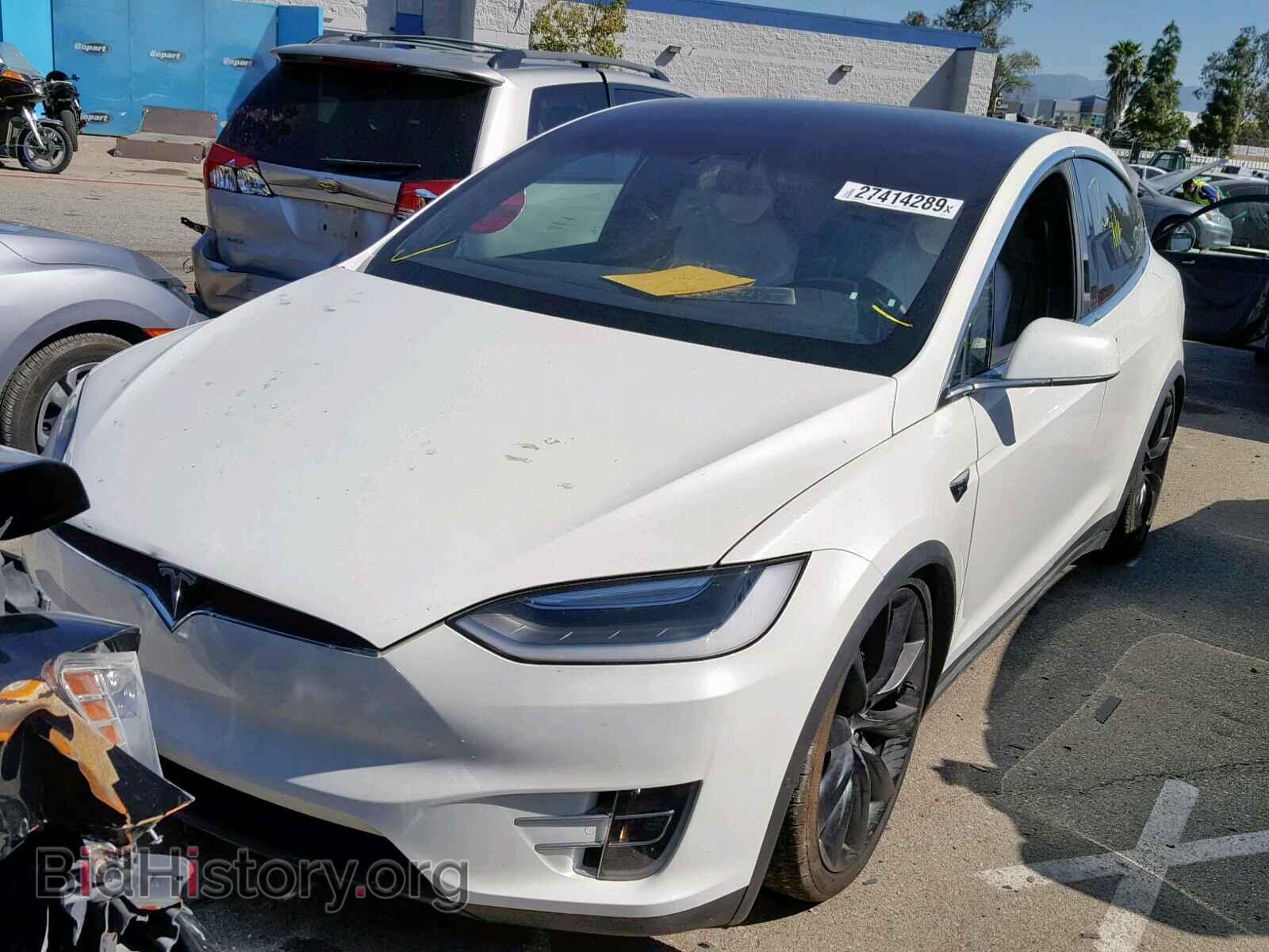 2017 TESLA MODEL X - VIN: 5YJXCDE22HF026233 - Фото 2