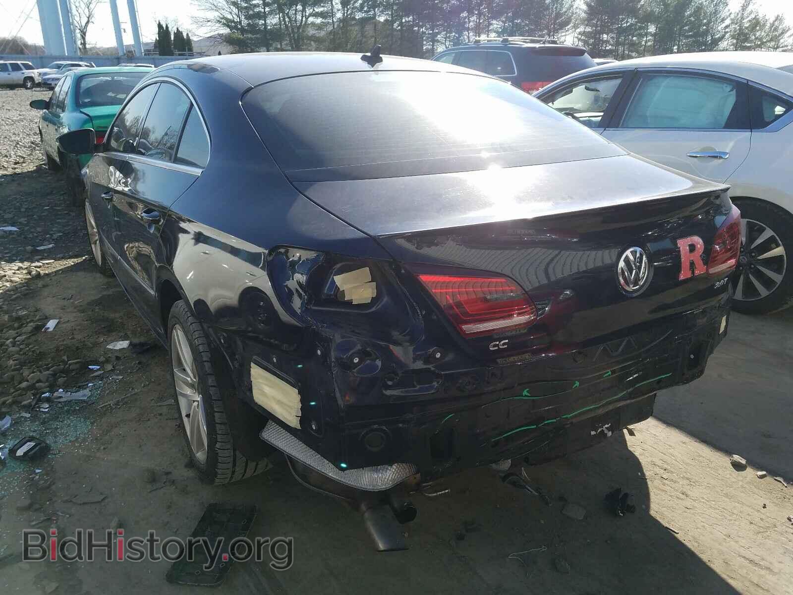 2013 VOLKSWAGEN CC - VIN: WVWAP7AN4DE521170 - Фото 3