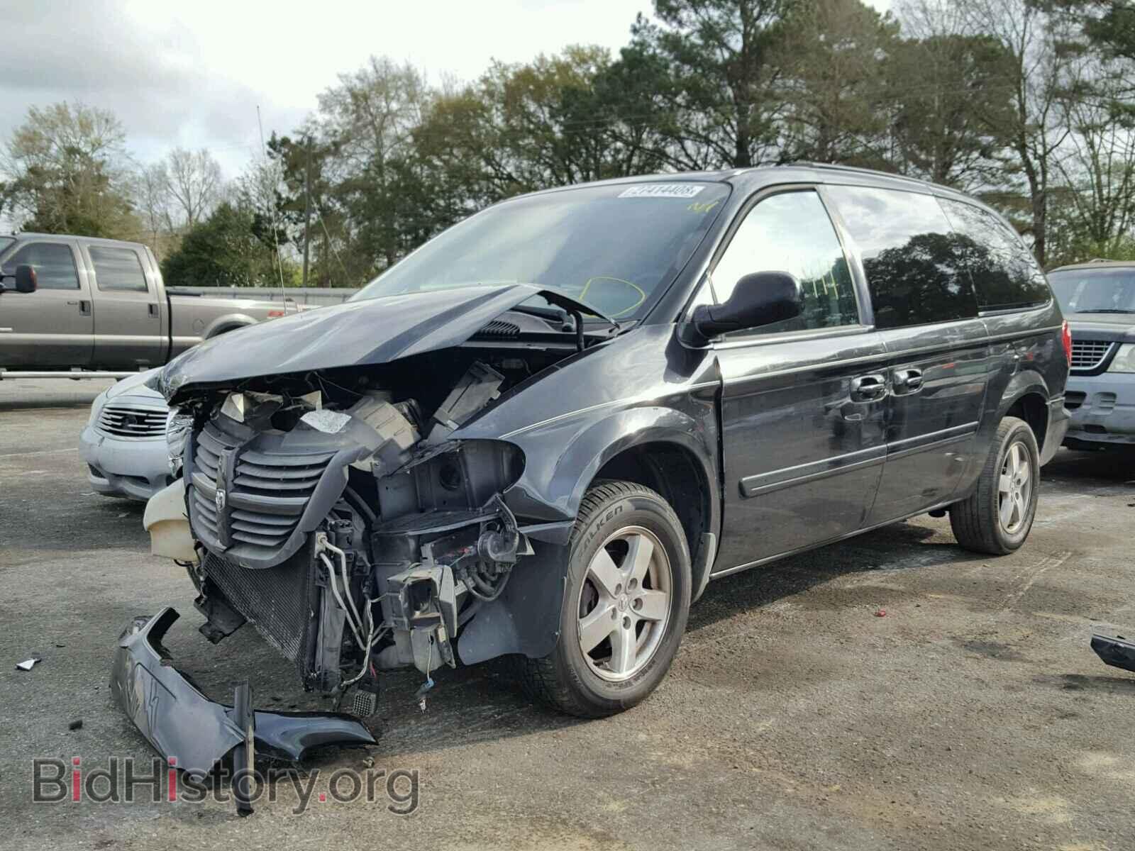 2007 DODGE CARAVAN - VIN: 2D4GP44L07R216343 - Фото 2