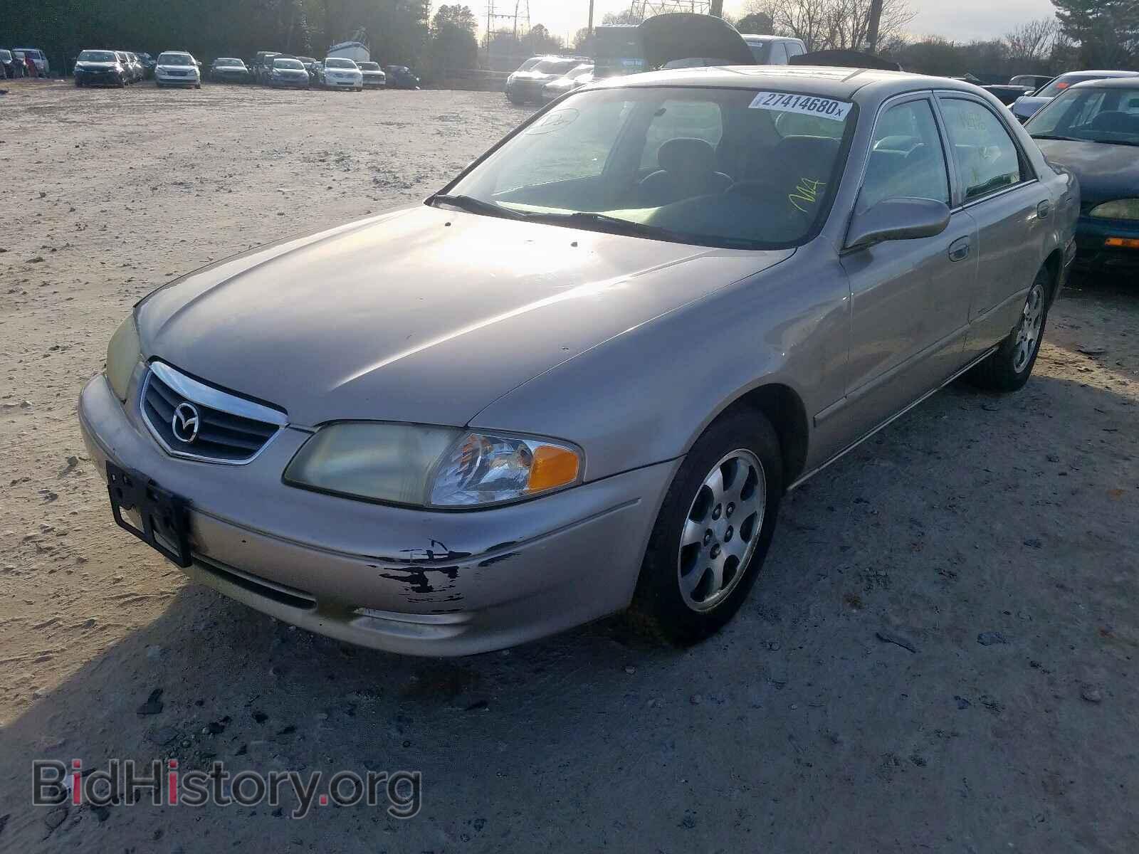 2002 MAZDA 626 - VIN: 1YVGF22C125296842 - Фото 2