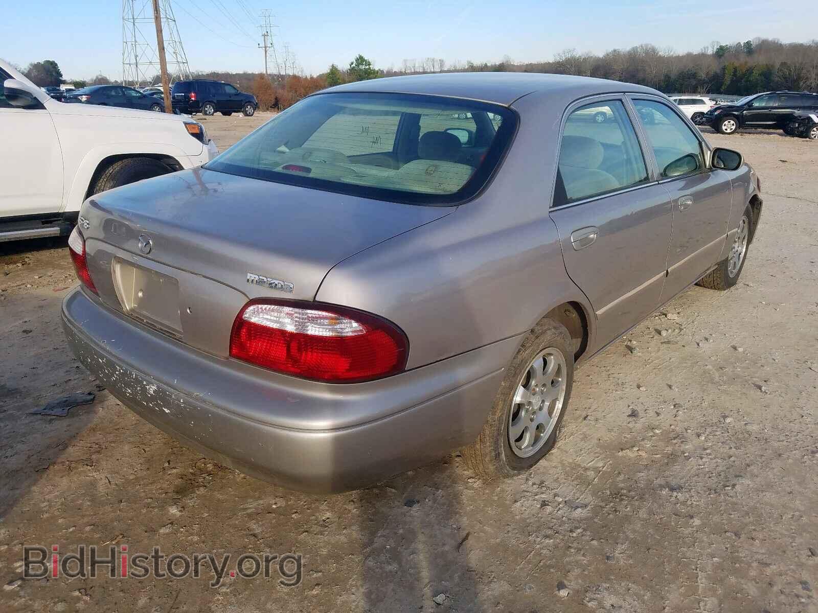2002 MAZDA 626 - VIN: 1YVGF22C125296842 - Фото 4
