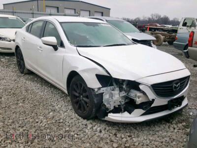 2016 Mazda 6 6 Sport, белый — VIN JM1GJ1U52G1429099, Copart
