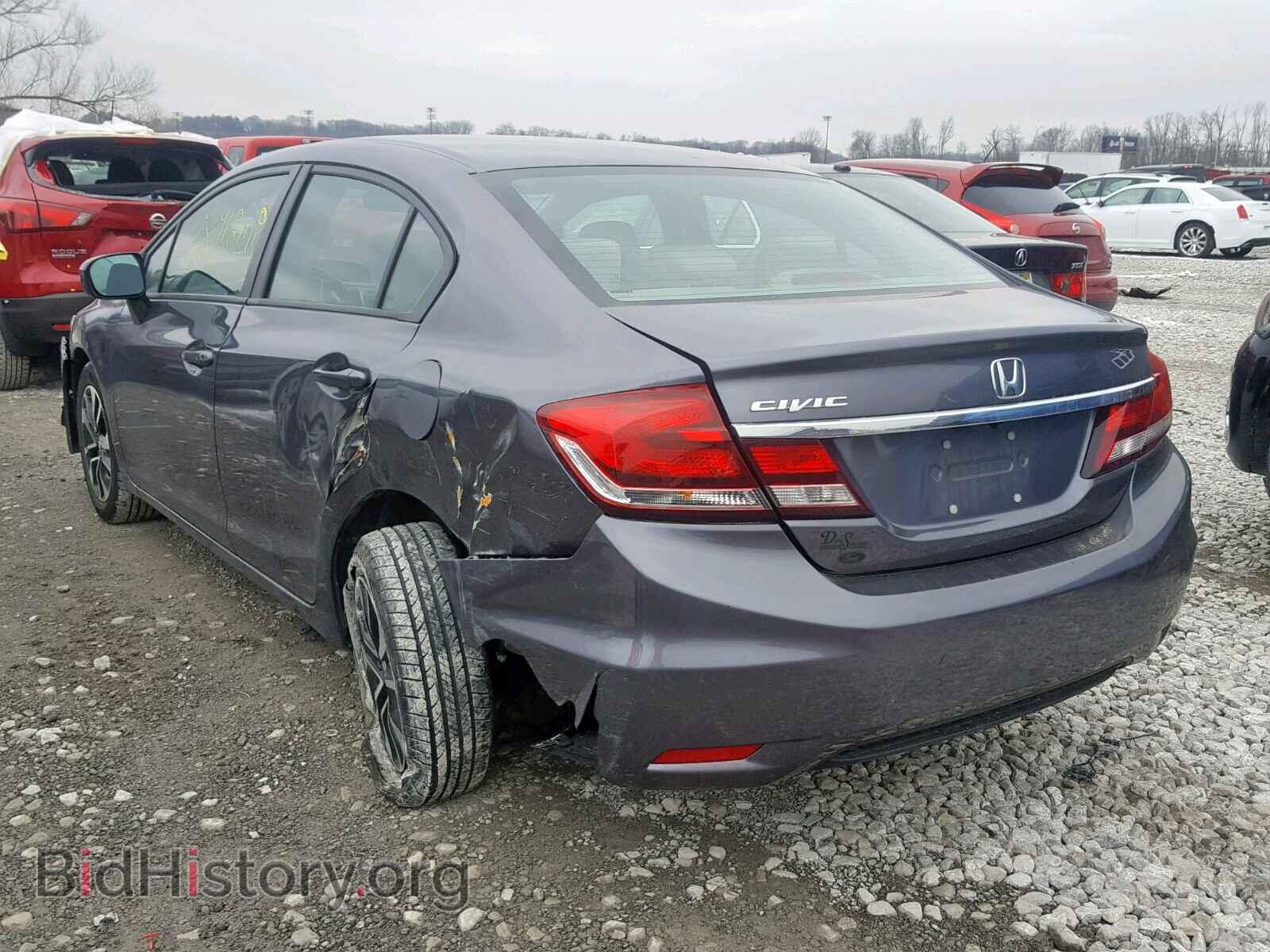 2014 HONDA CIVIC - VIN: 19XFB2F83EE037149 - Фото 3