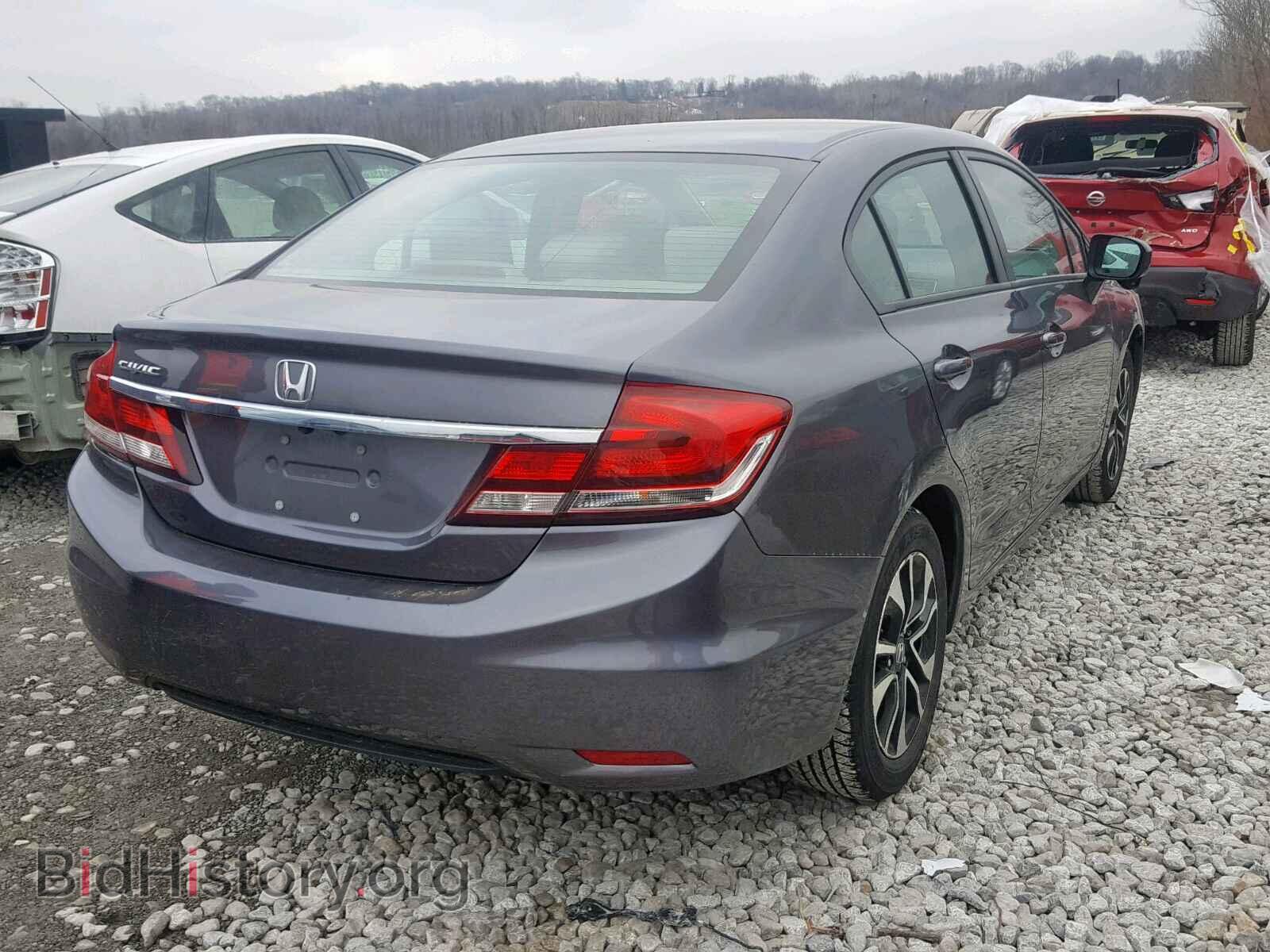 2014 HONDA CIVIC - VIN: 19XFB2F83EE037149 - Фото 4