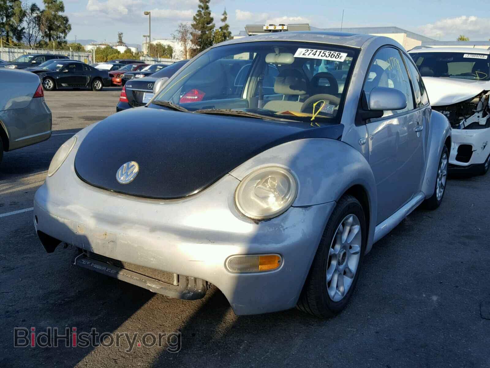 2000 VOLKSWAGEN BEETLE - VIN: 3VWCC21C3YM444827 - Фото 2