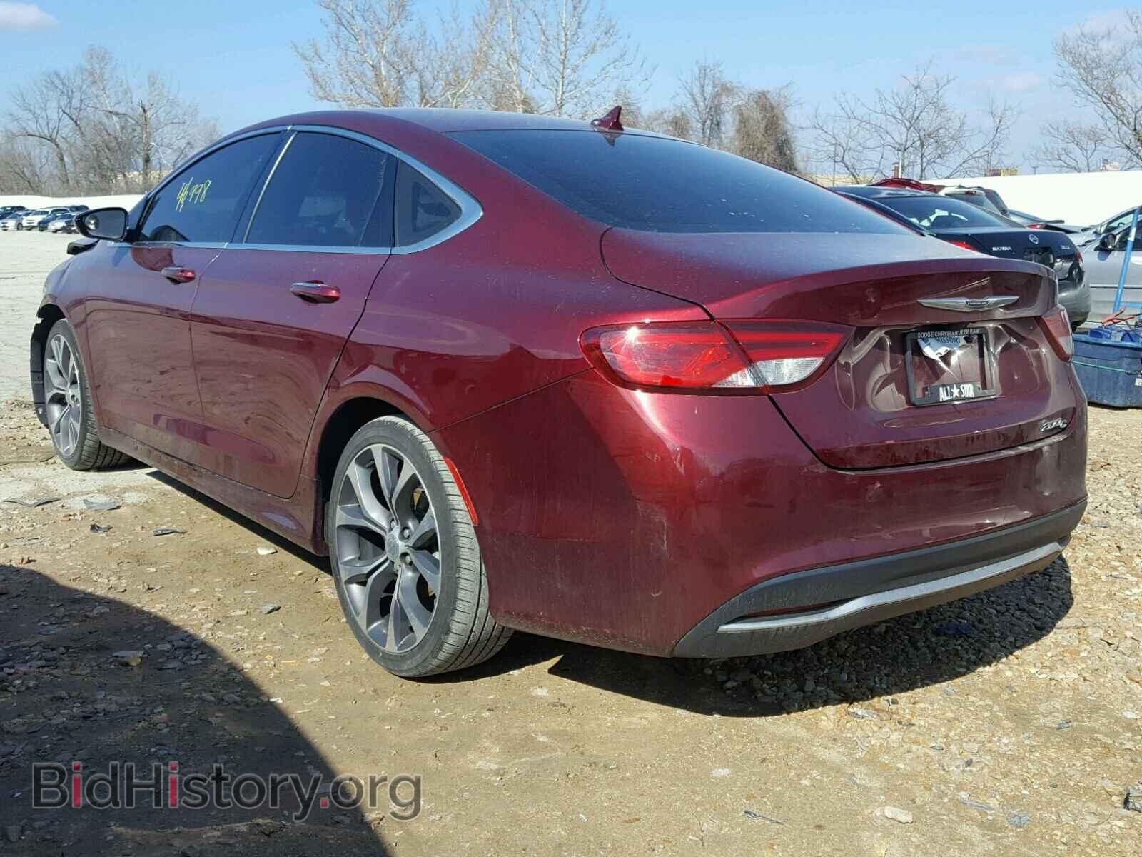 2015 CHRYSLER 200 - VIN: 1C3CCCCB5FN558851 - Фото 3