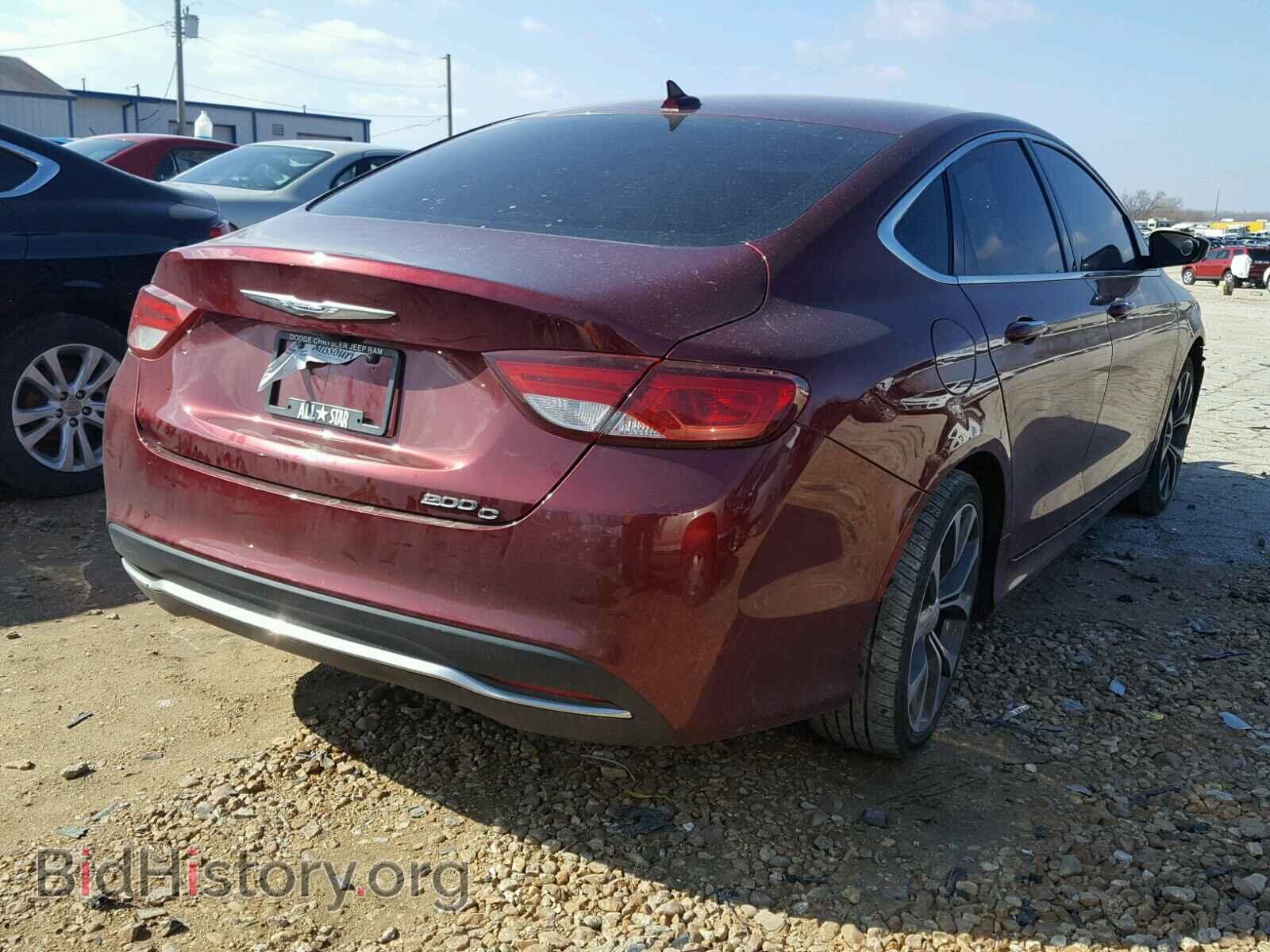 2015 CHRYSLER 200 - VIN: 1C3CCCCB5FN558851 - Фото 4