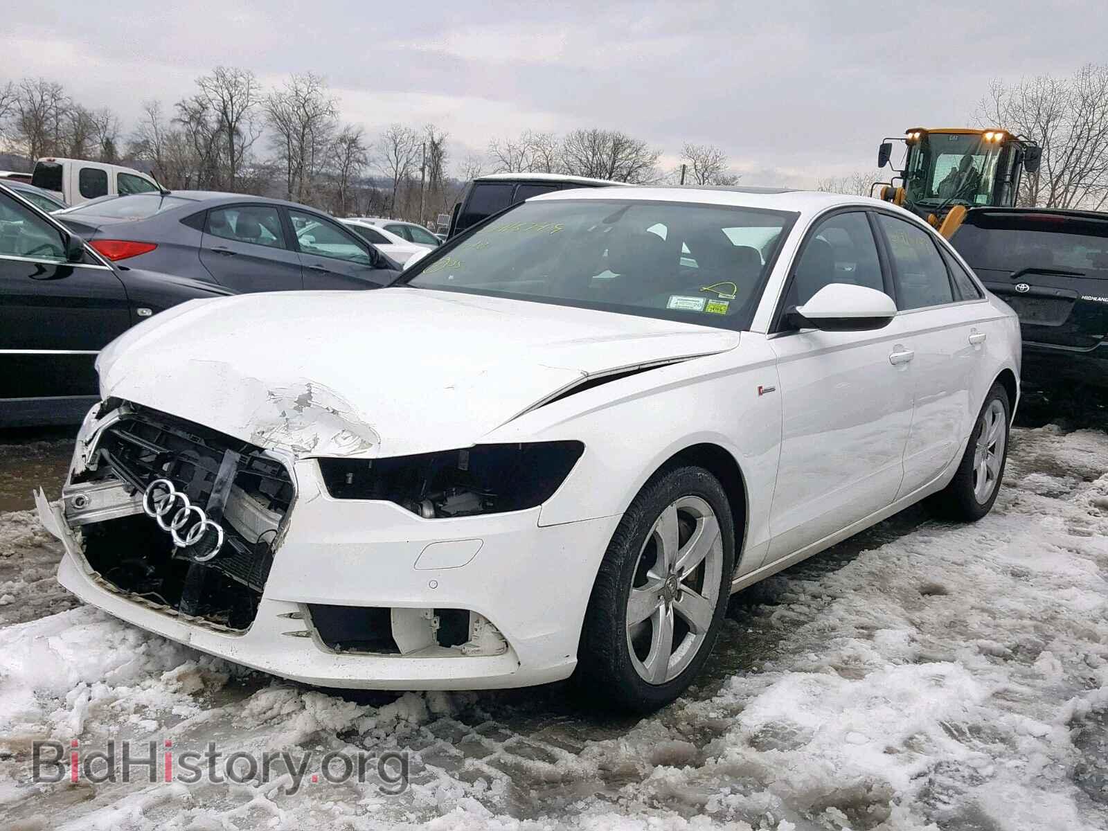 2012 AUDI A6 - VIN: WAUGGAFC8CN138861 - Photo 2