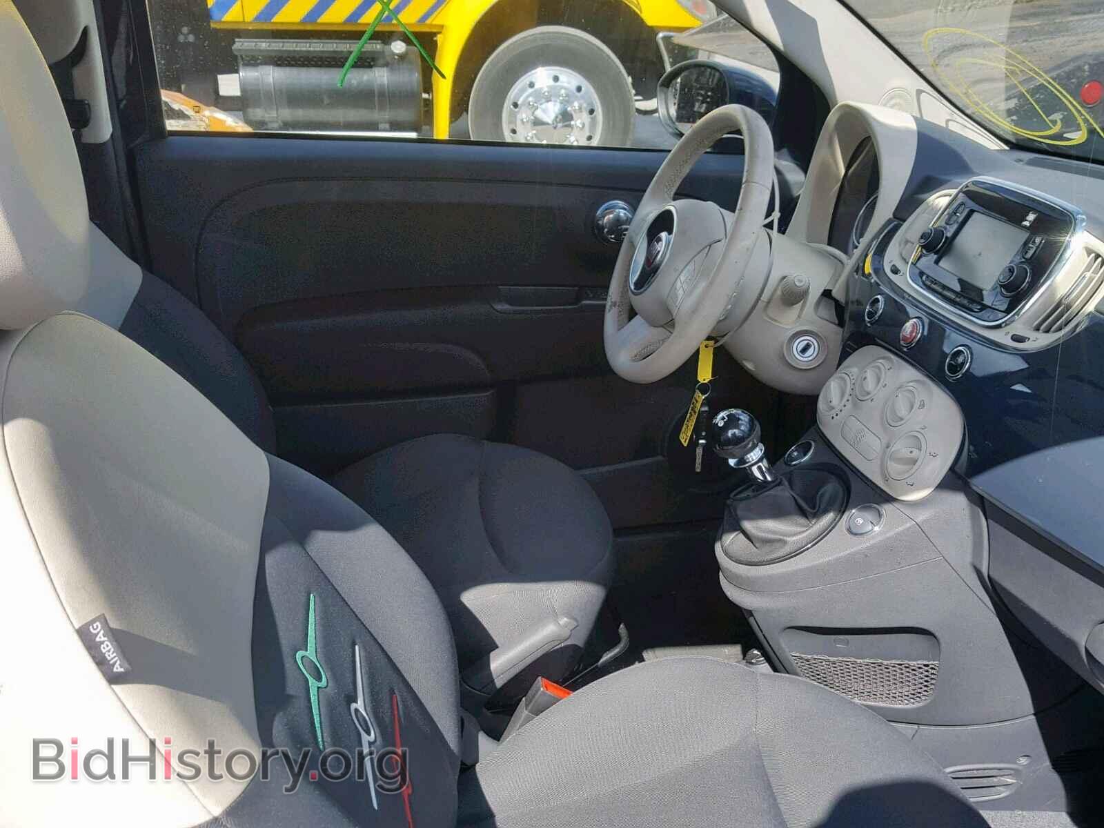 2016 FIAT 500 - VIN: 3C3CFFAR4GT145068 - Фото 5