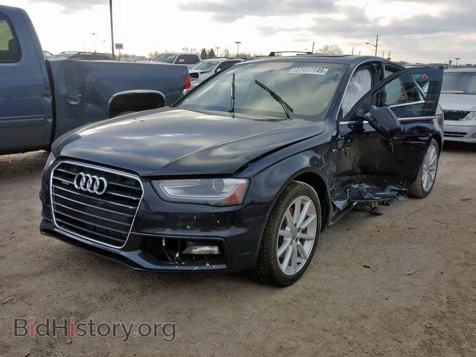 2014 AUDI A4 - VIN: WAUFFAFL7EN033567 - Фото 2