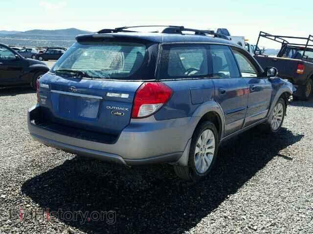2008 SUBARU OUTBACK - VIN: 4S4BP86C284307898 - Фото 4