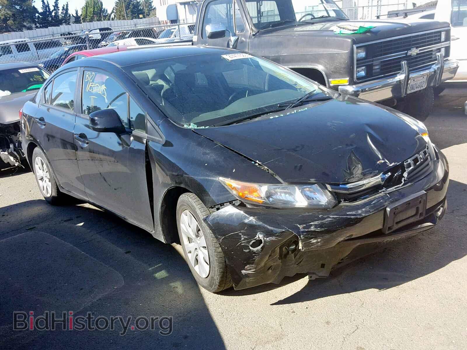 Photo 2HGFB2F54CH566733 - HONDA CIVIC LX 2012