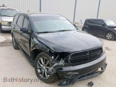 2017 Dodge DURANGO GT, черный — VIN 1C4RDHDG1HC814122, Copart