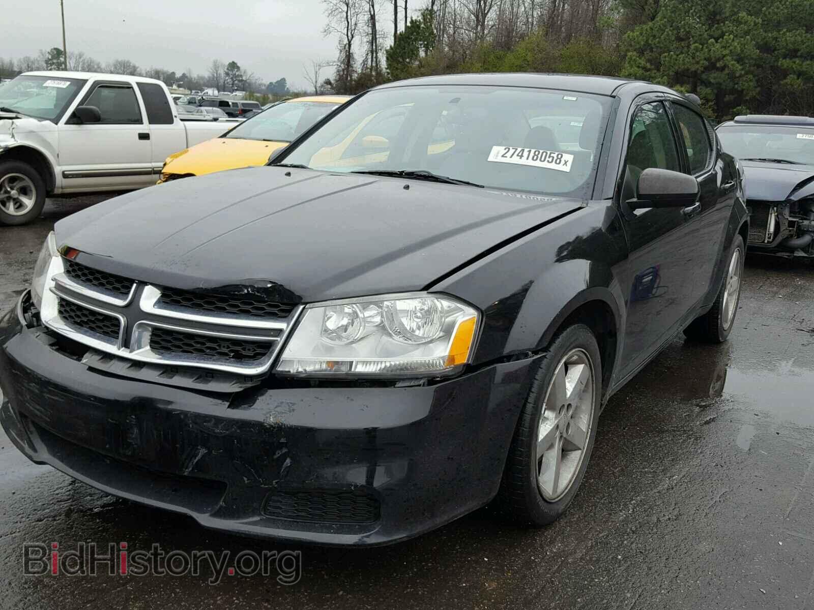 2012 DODGE AVENGER - VIN: 1C3CDZCB9CN312011 - Фото 2
