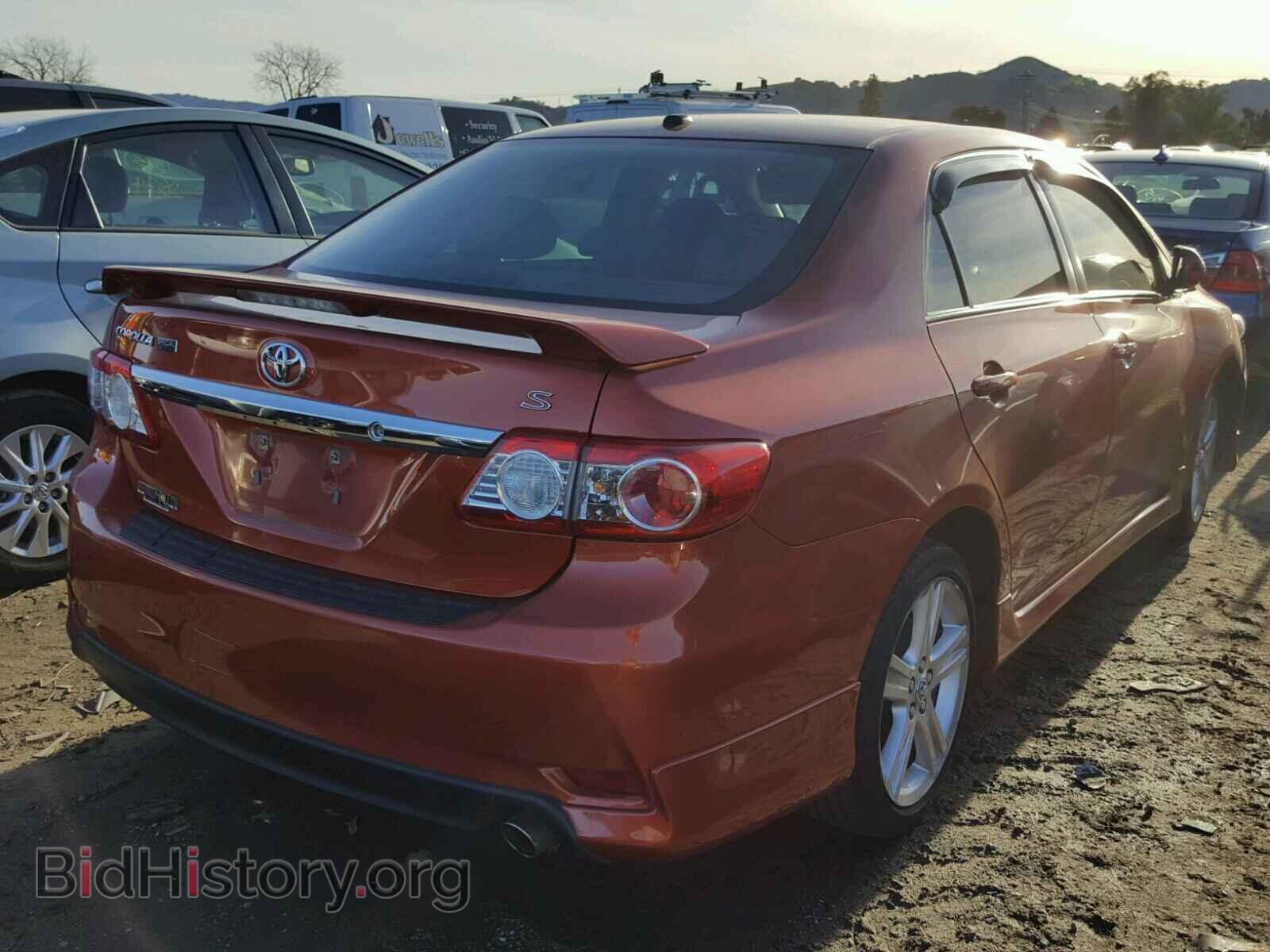 2013 TOYOTA COROLLA BA - VIN: 2T1BU4EE8DC099557 - Фото 4
