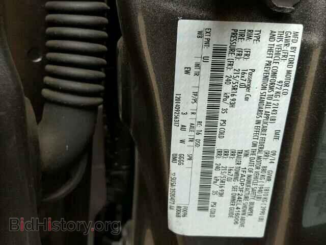 2014 FORD FOCUS - VIN: 1FADP3F24EL416006 - Photo 10