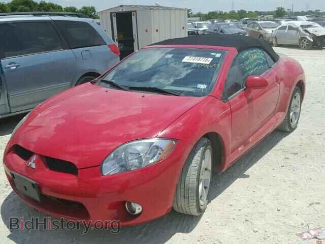 2007 MITSUBISHI ECLIPSE - VIN: 4A3AL25F37E058697 - Фото 2