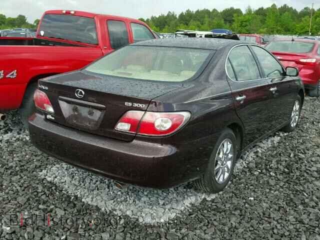 2003 LEXUS ES300 - VIN: JTHBF30G330143512 - Фото 4