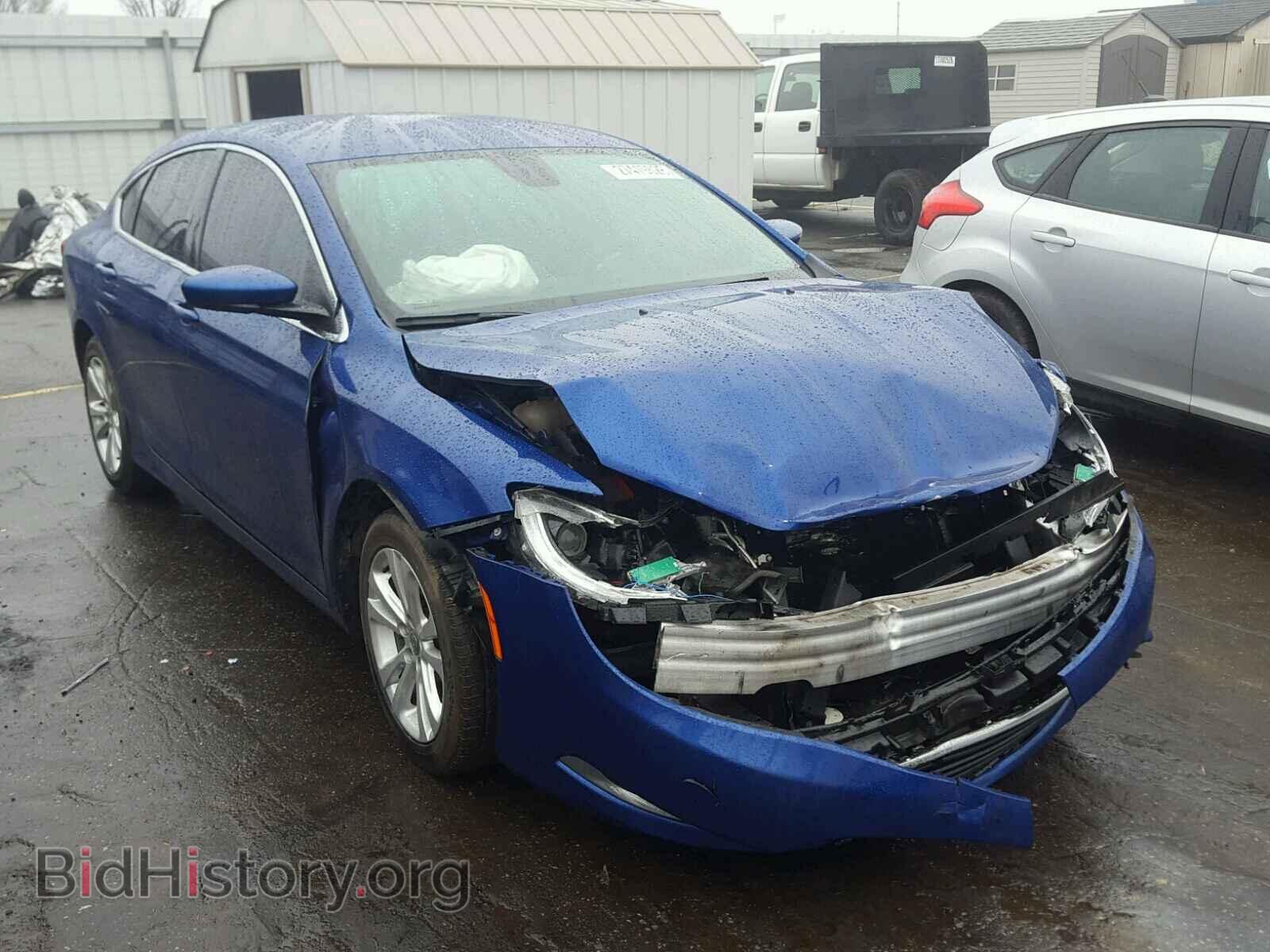 Фотография 1C3CCCAB9FN656025 - CHRYSLER 200 2015