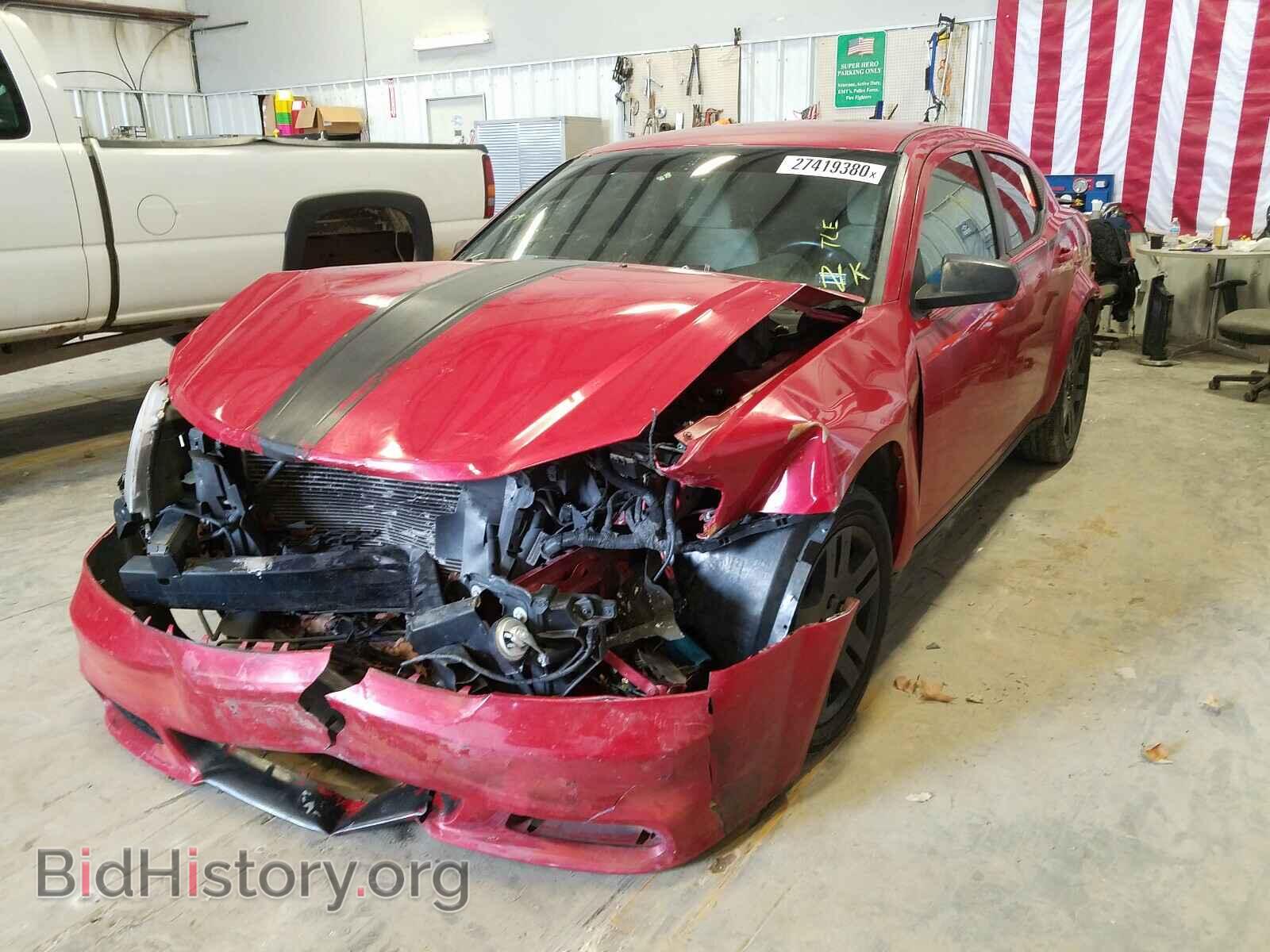 2013 DODGE AVENGER - VIN: 1C3CDZAB7DN540545 - Фото 2