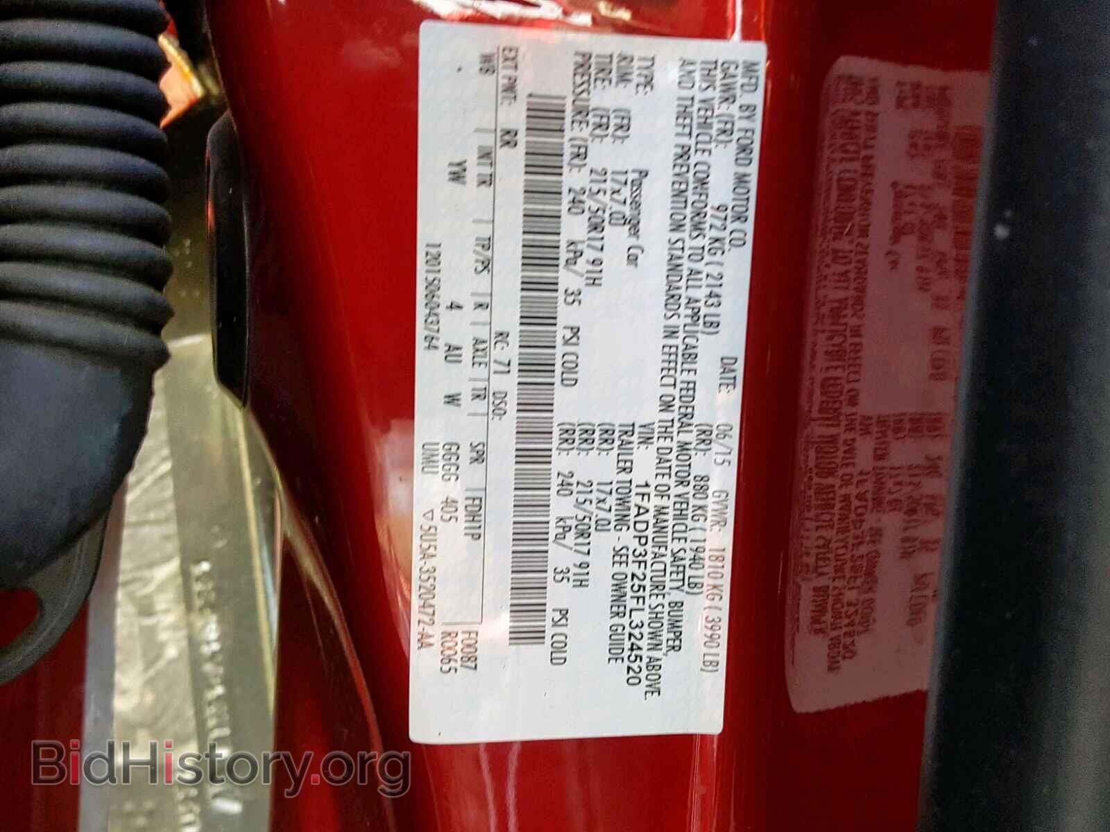 2015 FORD FOCUS SE - VIN: 1FADP3F25FL324520 - Фото 10