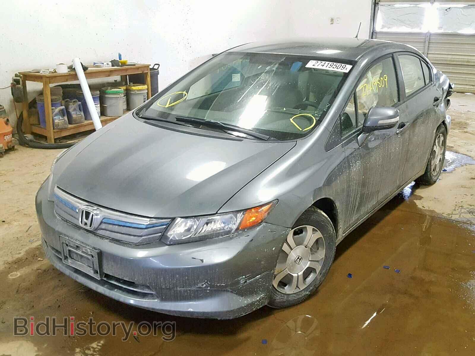 2012 HONDA CIVIC - VIN: JHMFB4F28CS006592 - Photo 2