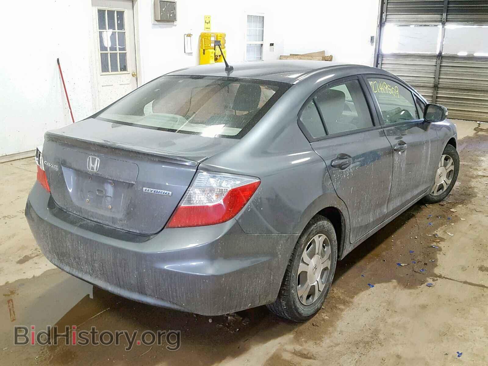 2012 HONDA CIVIC - VIN: JHMFB4F28CS006592 - Photo 4