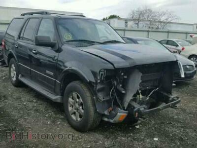 2008 Ford EXPEDITION, черный — VIN 1FMFU16518LA21937, Copart