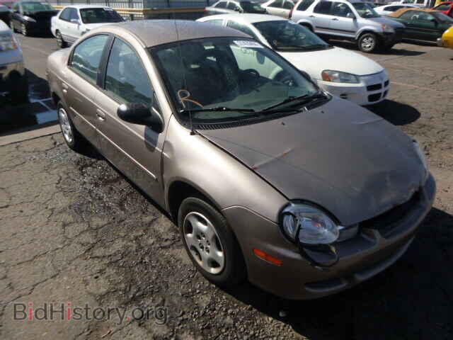 Фотография 1B3ES26C12D568753 - DODGE NEON 2002