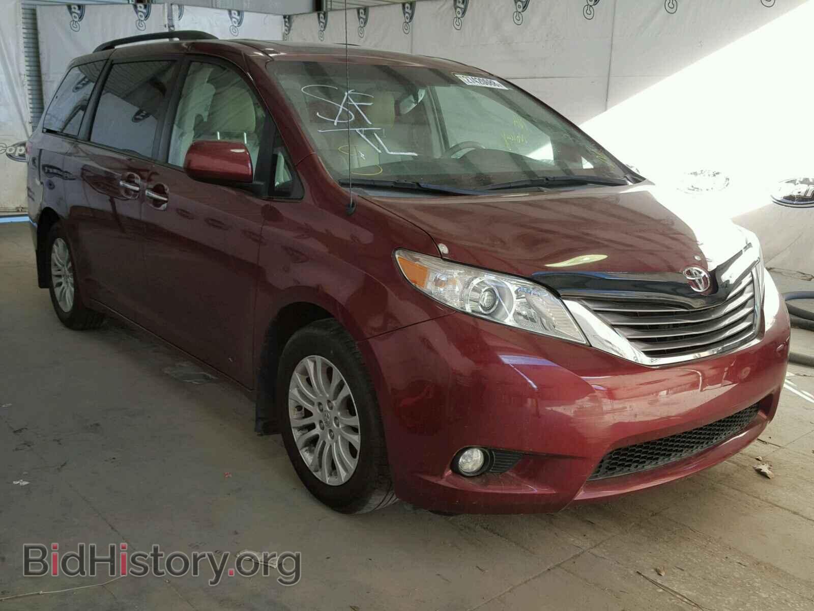 Photo 5TDYK3DC6ES468743 - TOYOTA SIENNA XLE 2014