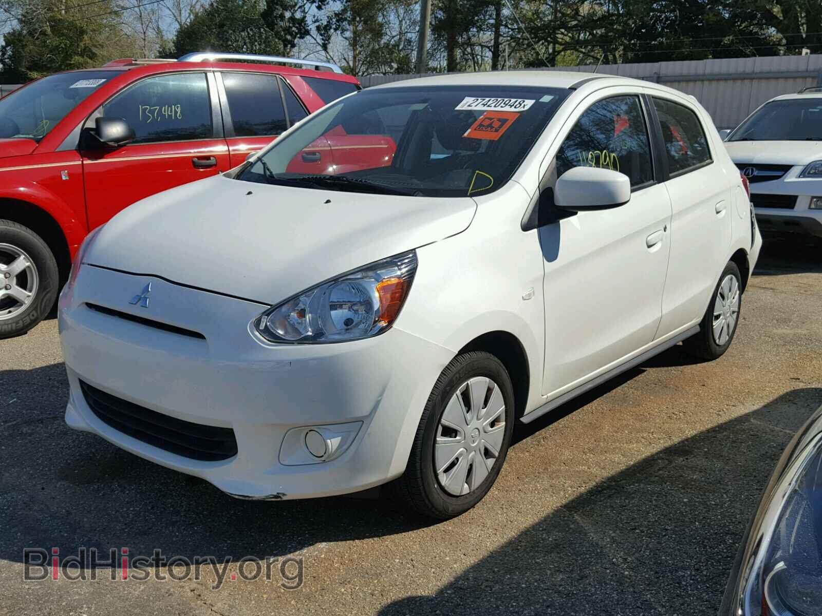 2015 MITSUBISHI MIRAGE - VIN: ML32A3HJ6FH046921 - Фото 2