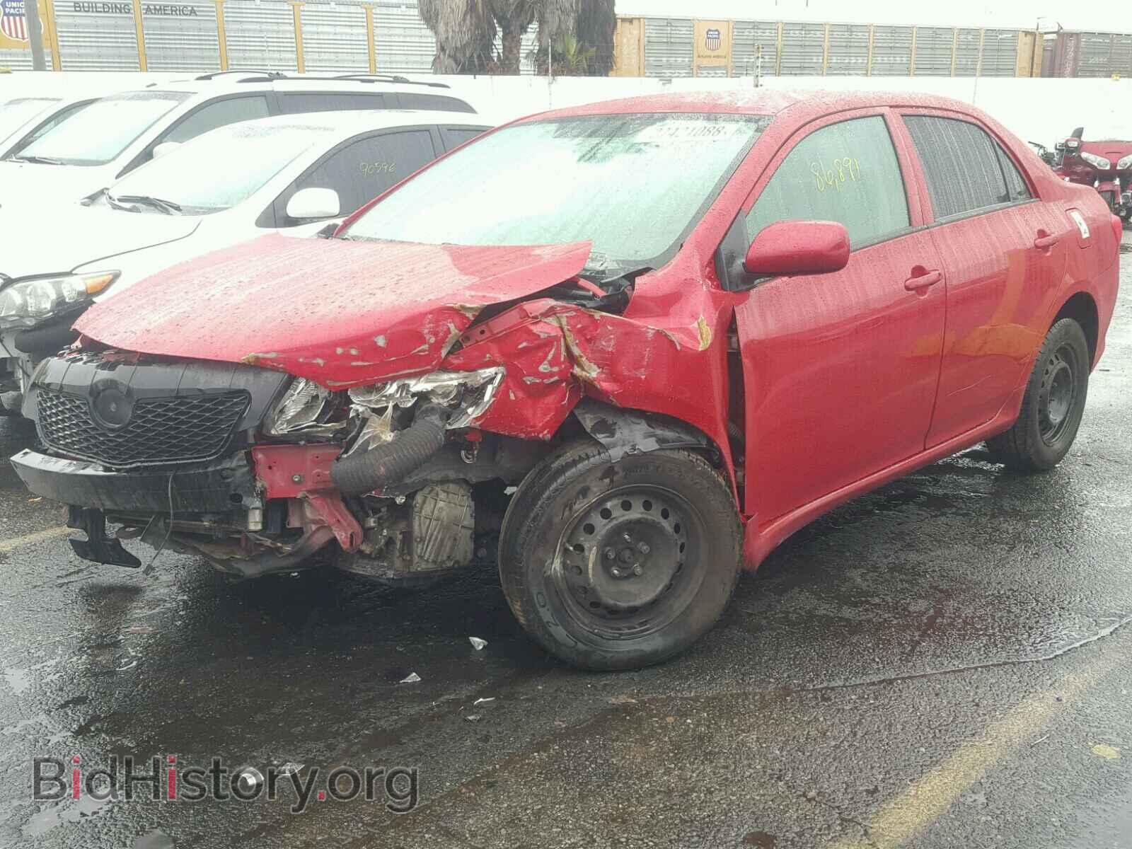 2010 TOYOTA COROLLA BA - VIN: 2T1BU4EEXAC413074 - Фото 2