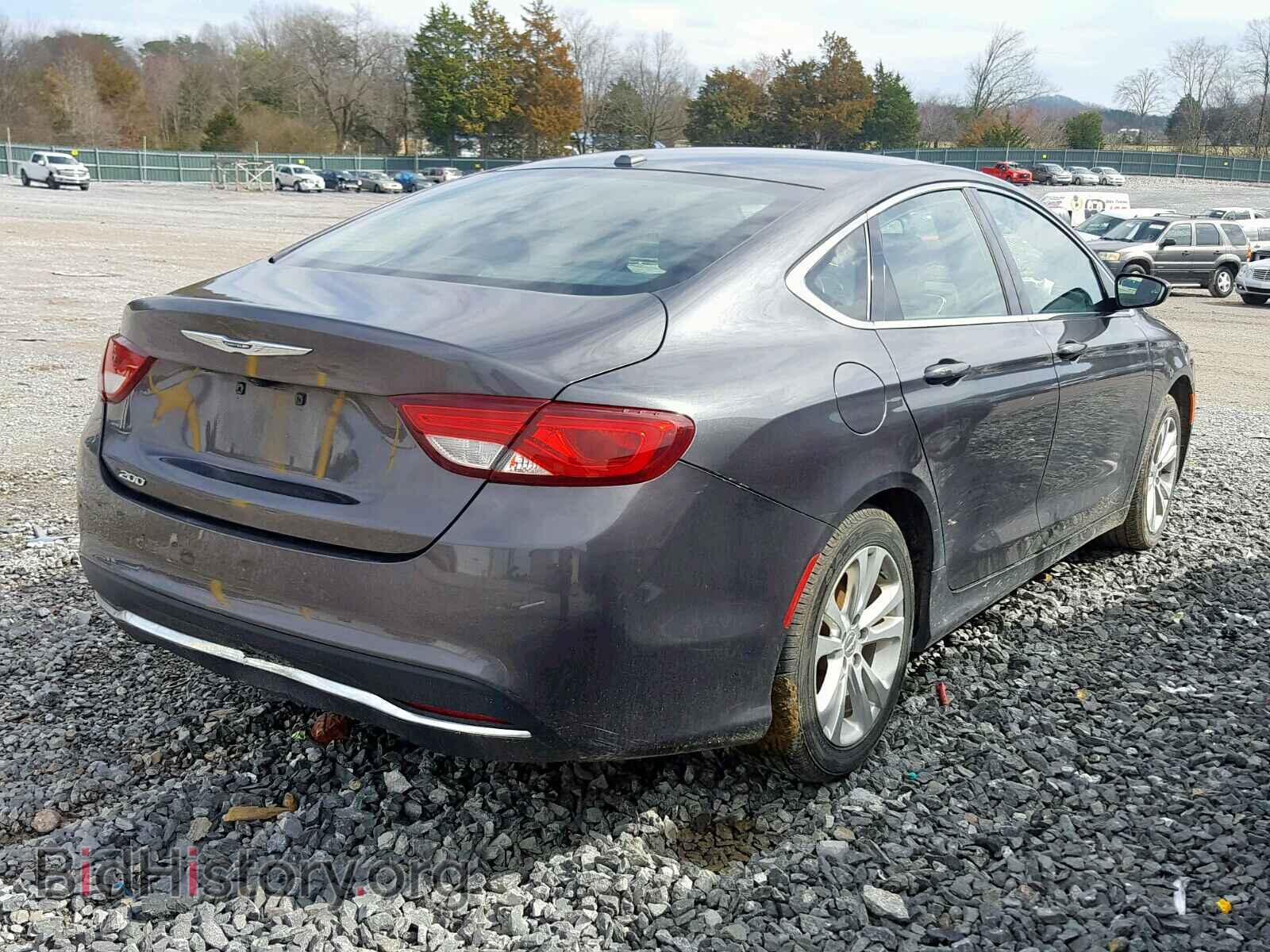 2016 CHRYSLER 200 - VIN: 1C3CCCAB2GN110667 - Photo 4