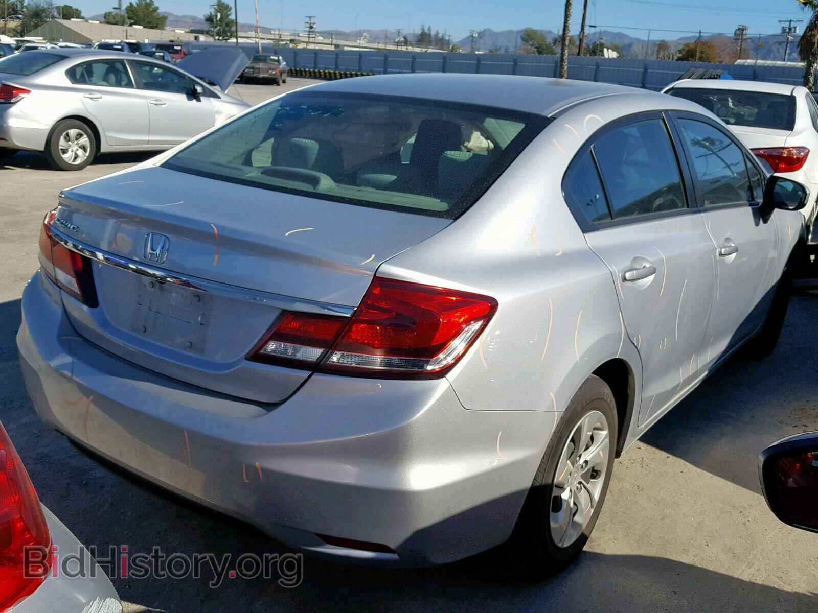 2015 HONDA CIVIC LX - VIN: 2HGFB2F58FH516986 - Фото 4
